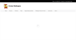 Desktop Screenshot of cricketwellington.co.nz
